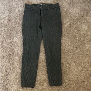 Old Navy patterned dress pants